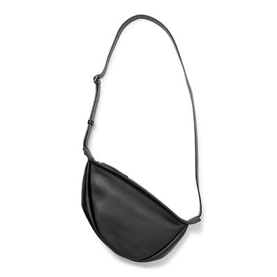 Slouchy Banana Leather Shoulder Bag from The Row