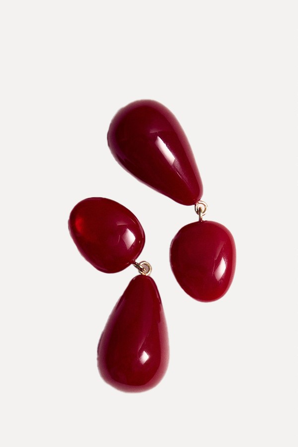 Resin Drop Earrings
