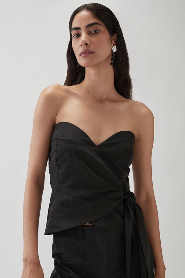 Kunika Taffeta Blouse from Rejina Pyo