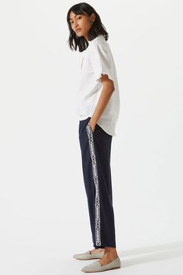 Rich Embroidered Trousers