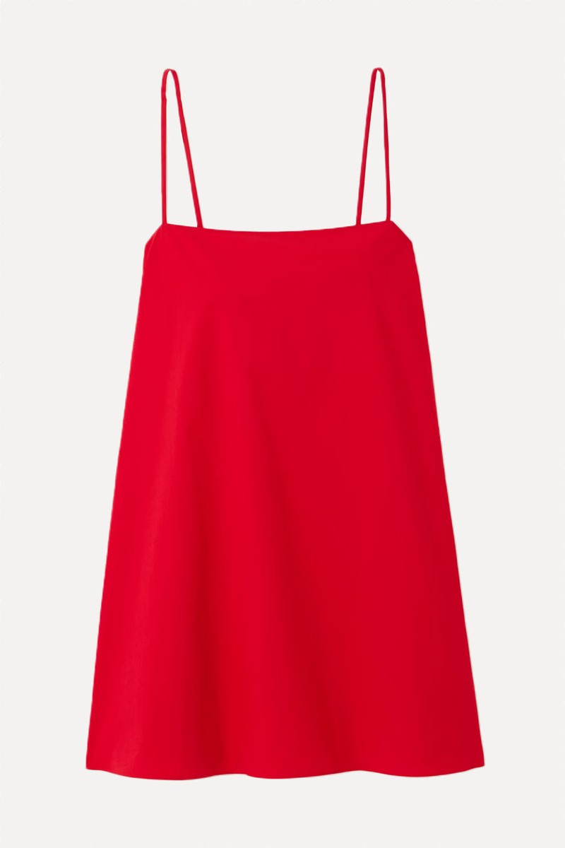 Cami Organic Cotton-Poplin Mini Dress from Matteau