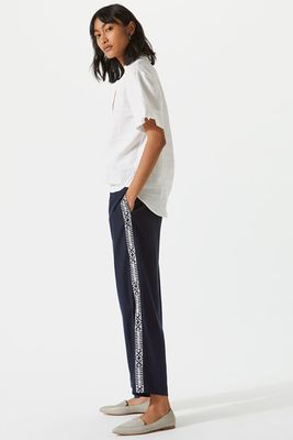 Rich Embroidered Trouser
