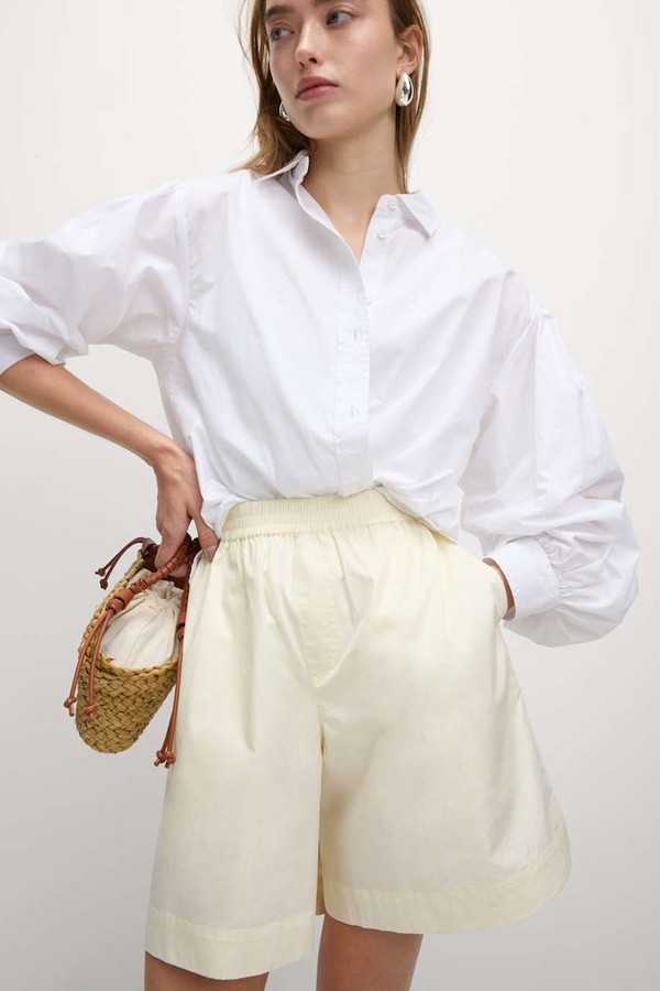 Pure Cotton High Waisted Shorts from Marks & Spencer
