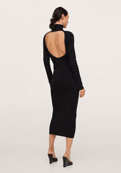 Back Vent Dress