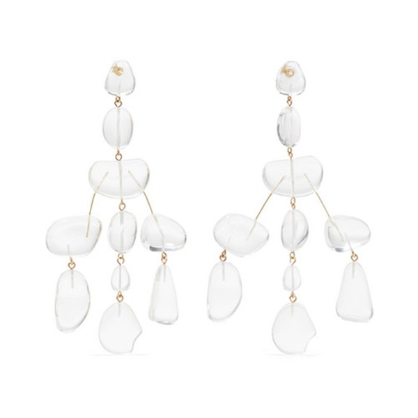 Sloane Rock Oversized Acrylic Earrings from Cult Gaia