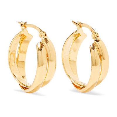 Gold Vermeil Hoop Earrings from Sophie Buhai