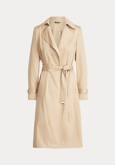 Wrap-Style Duster Coat