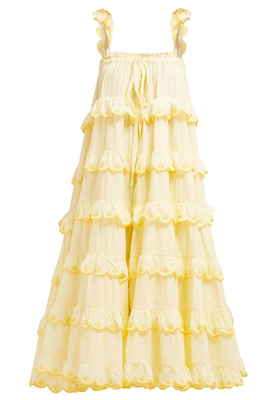 Pastel Ruffle Maxi Dress from Innika Choo