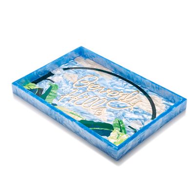 Beverly Hills Large Acrylic Tray from Edie Parker