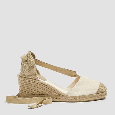 Tied Jute Wedges from Pull & Bear