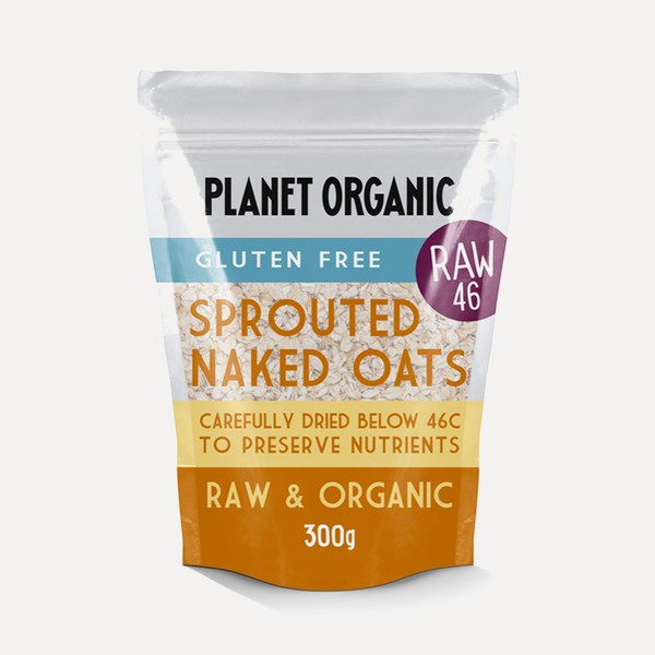 Sprouted Rolled Naked Oats from Planet Organic