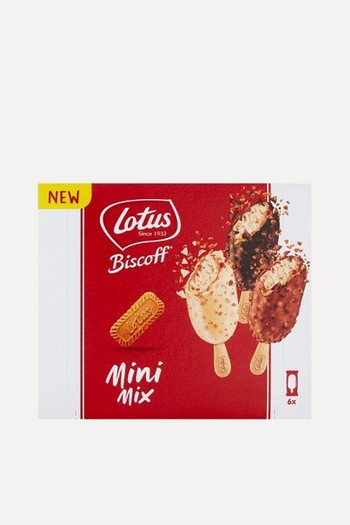 Biscoff Mini Ice Cream Sticks from Lotus