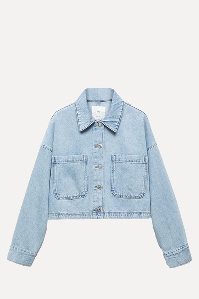 Pocket Denim Overshirt from Mango