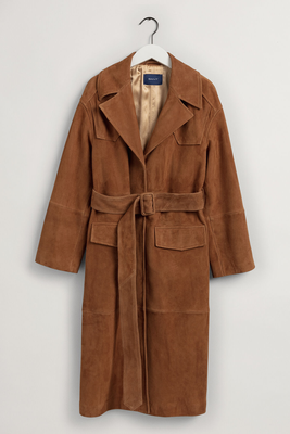 Belted Suede Coat from Gant