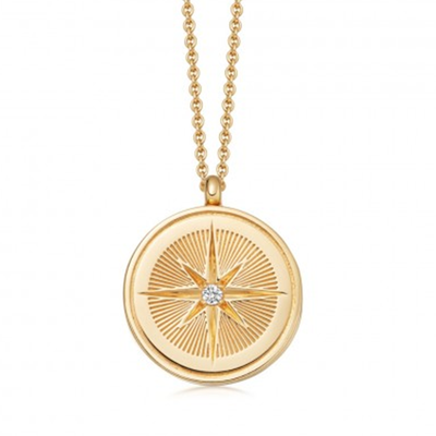 Celestial Compass Necklace from Astley Clarke
