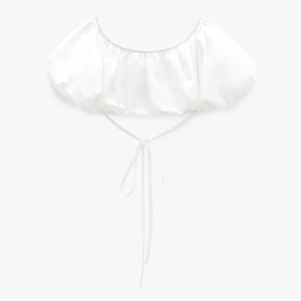 Puffy Crop Top from Zara