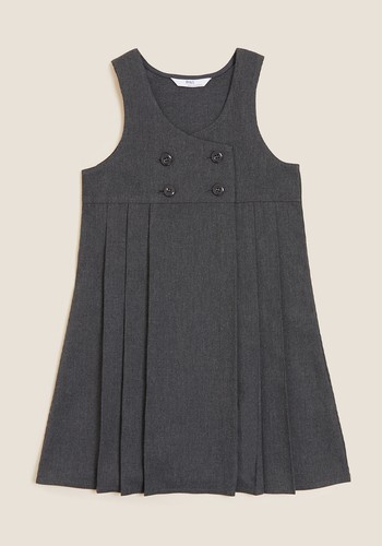 Permanent Pleats School Pinafore