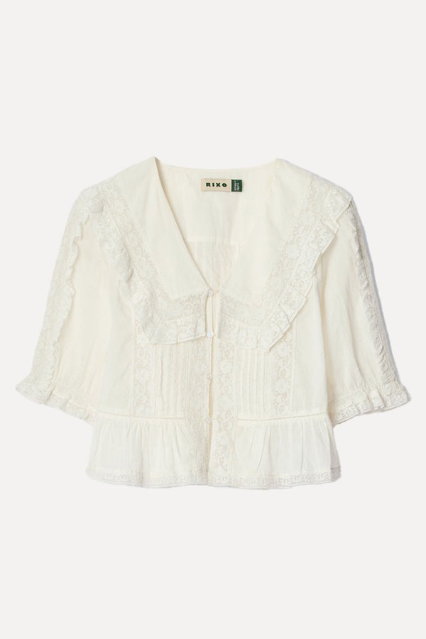 Ellery Cotton Blouse from RIXO