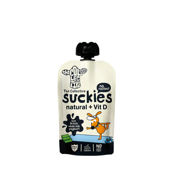 Suckies Vitamin D Yoghurt Pouch  from The Collective
