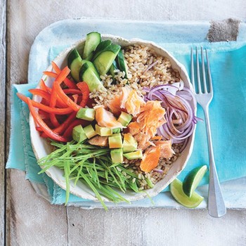 Salmon Sushi Bowl