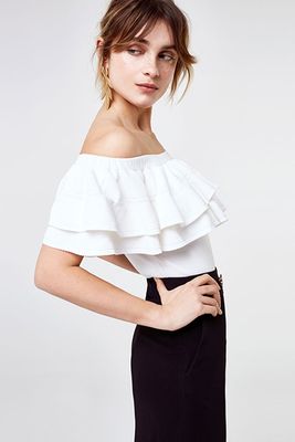 Ruffled Sweater from Uterque