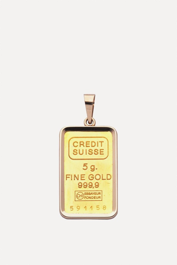 Credit Suisse Ingot Pendant