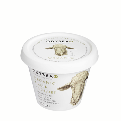 Organic Greek Sheep’s Milk Yoghurt from Odysea