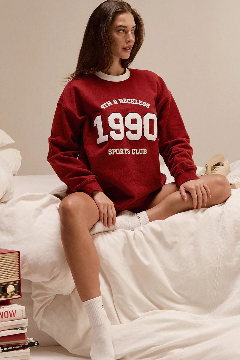 Atlas Classic Longline Sweatshirt from 4th & Reckless