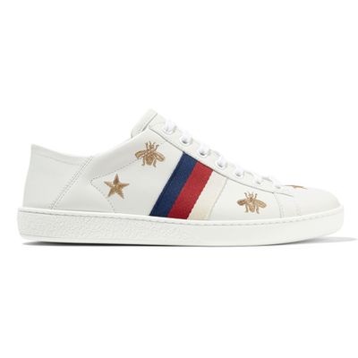 Ace Embroidered Sneakers from Gucci