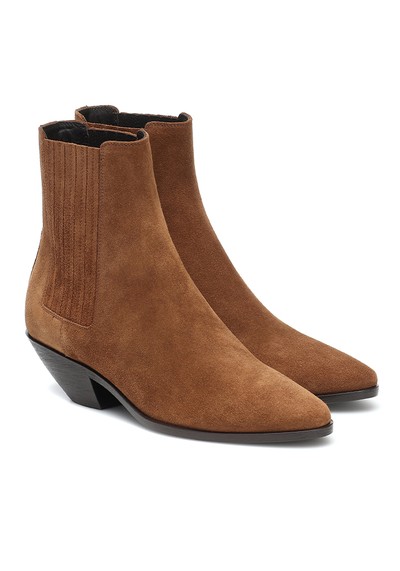 West 45mm Suede Ankle Boots from Saint Laurent