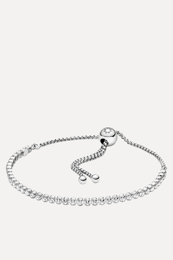 Sparkling Slider Tennis Bracelet