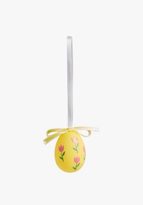 Mini Floral Hanging Eggs, Pack of 12 from John Lewis