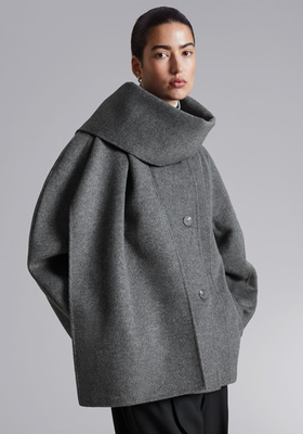 Wool Scarf Jacket