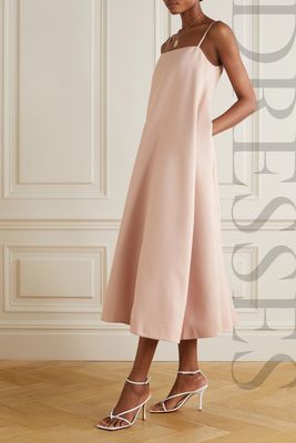 Malvina Duchesse Midi Dress, £1,150 | Huishan Zhang