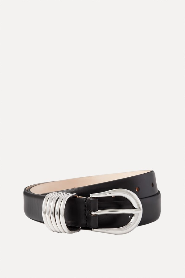 x from Hollyhock Leather Belt, £260 | Déhanche