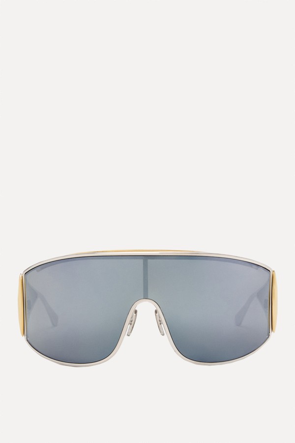 Metal Speed Shield Sunglasses from Loewe