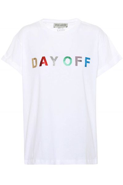 Printed Cotton T-Shirt from Etre Cecile