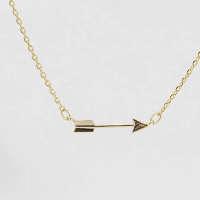 Gold Arrow Necklace