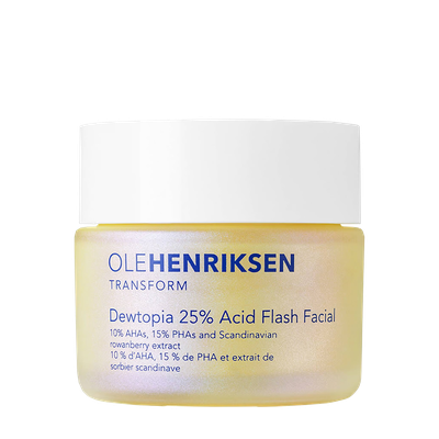 Dewtopia 25% Acid Flash Facial Mask from Ole Henriksen