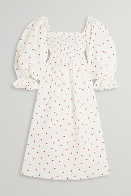 Atlanta Off-The-Shoulder Printed Midi Dress from Sleeper