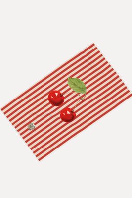Cherry Bomb Beach Towel from Myrtle & Mary