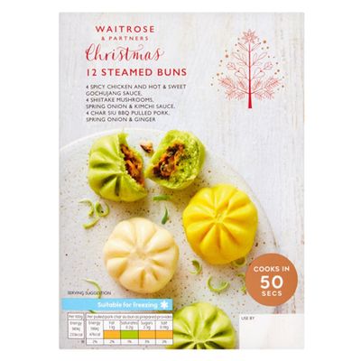 Colourful Steamed Buns from Waitrose