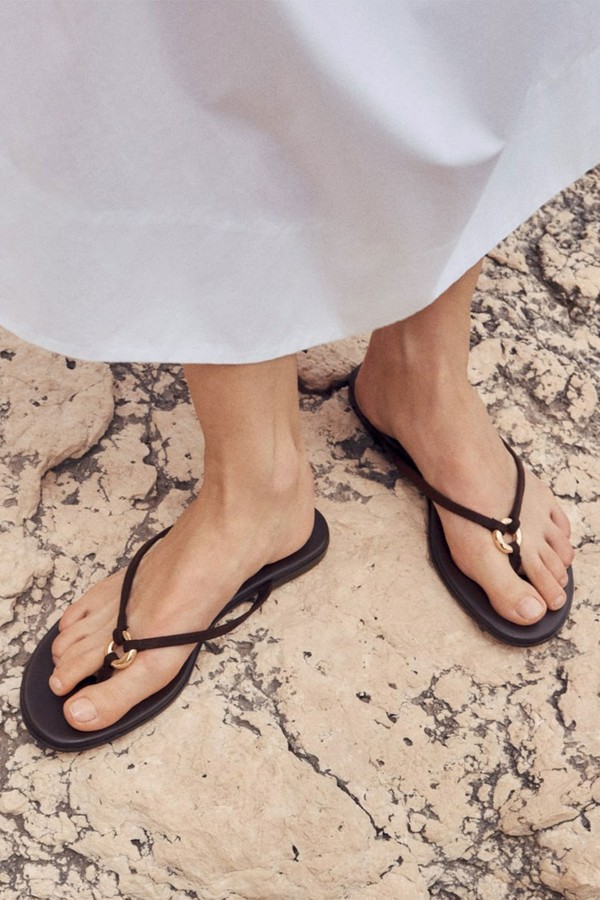 Ring-Detail Flip-Flops from H&M