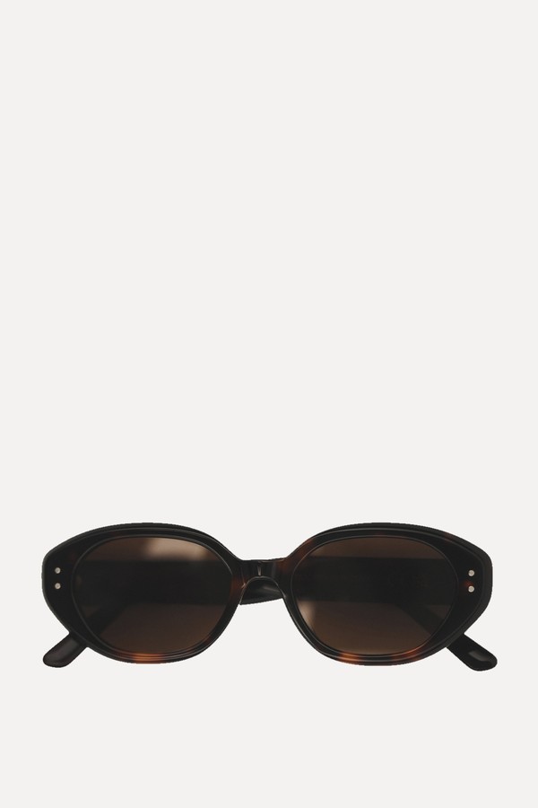 Oval Tortoiseshell Effect Sunglasses from Massimo Dutti