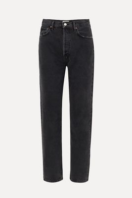 90s Organic High-Rise Straight-Leg Jeans from Agolde