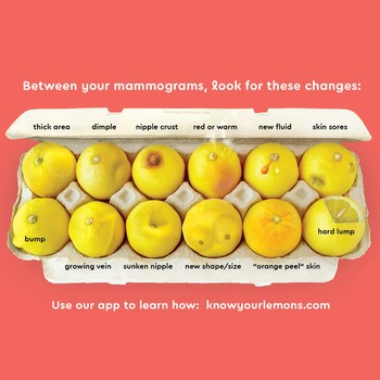 How Lemons Can Help You Check For Breast Cancer