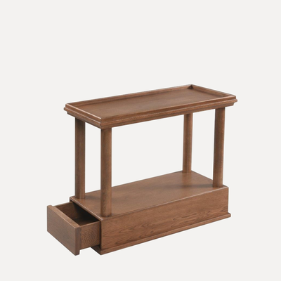 Side Table With Hidden Drawer from Henry Prideaux