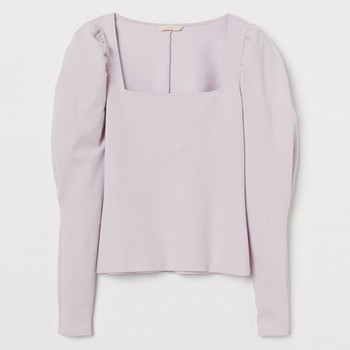 Puff-Sleeved Top from H&M