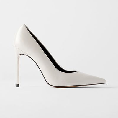 Leather High Heel Shoes from Zara