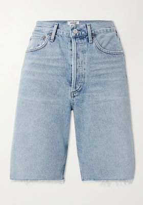 '90s Frayed Denim Shorts from Agolde